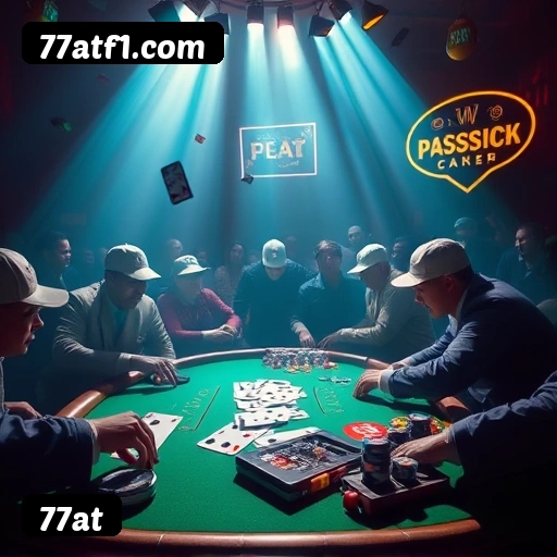 Jogos de Mesa Premium 77at - Blackjack, Roleta, Baccarat